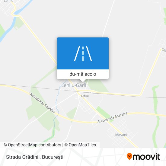 Hartă Strada Grădinii