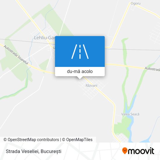 Hartă Strada Veseliei