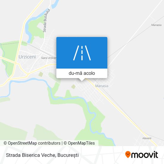 Hartă Strada Biserica Veche