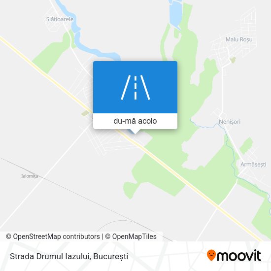 Hartă Strada Drumul Iazului