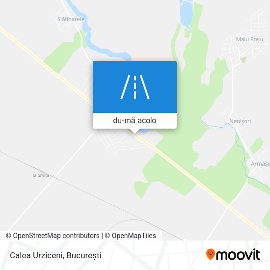 Hartă Calea Urziceni