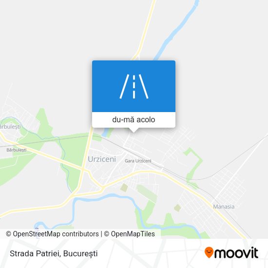 Hartă Strada Patriei