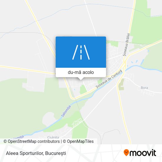 Hartă Aleea Sporturilor