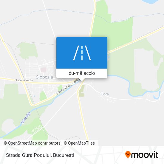 Hartă Strada Gura Podului