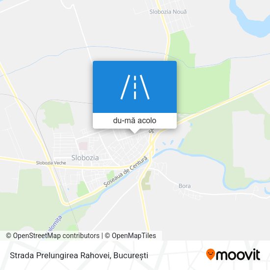 Hartă Strada Prelungirea Rahovei