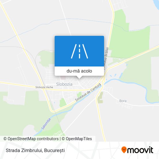 Hartă Strada Zimbrului
