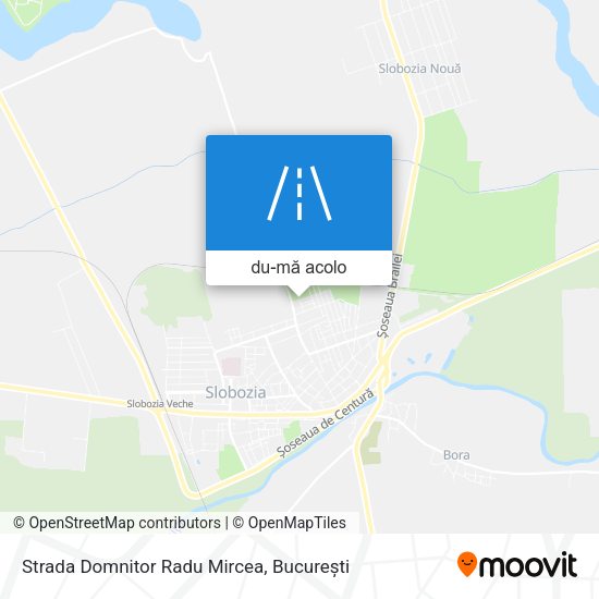 Hartă Strada Domnitor Radu Mircea