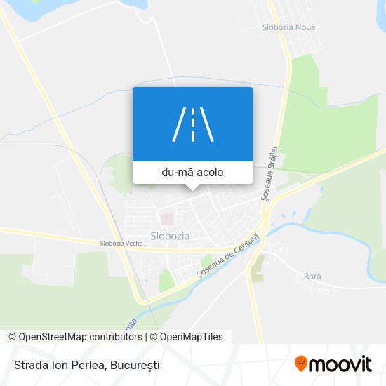 Hartă Strada Ion Perlea