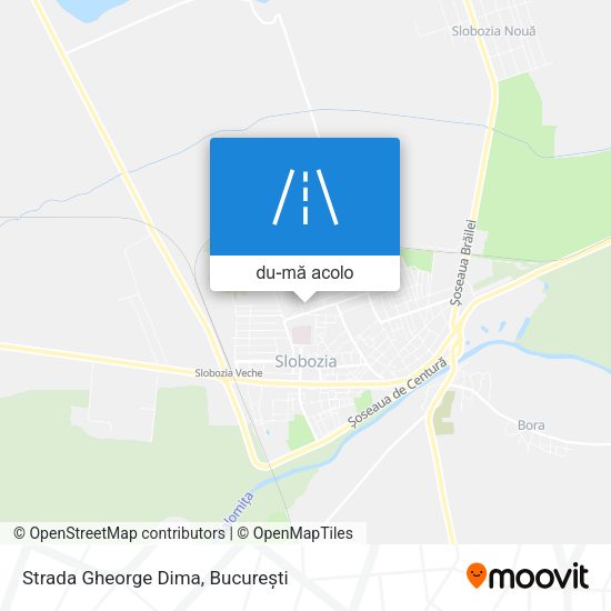 Hartă Strada Gheorge Dima