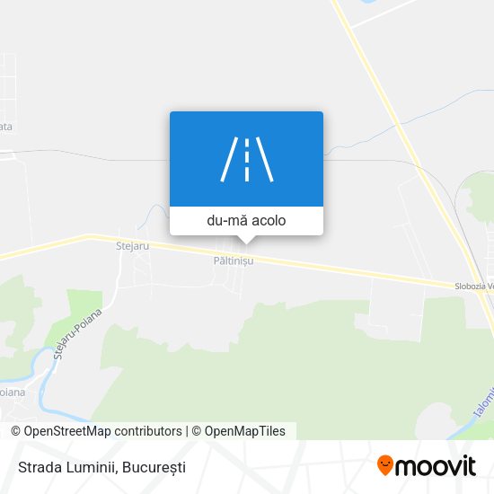 Hartă Strada Luminii
