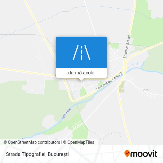 Hartă Strada Tipografiei