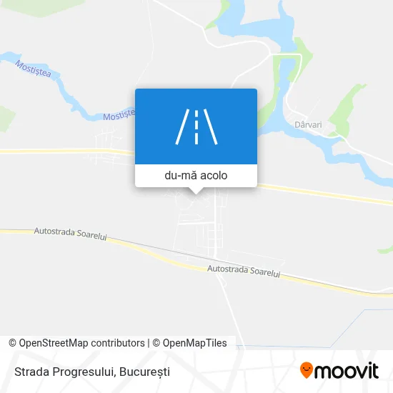 Hartă Strada Progresului