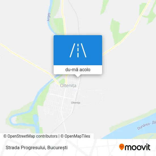 Hartă Strada Progresului