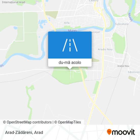 Hartă Arad-Zădăreni
