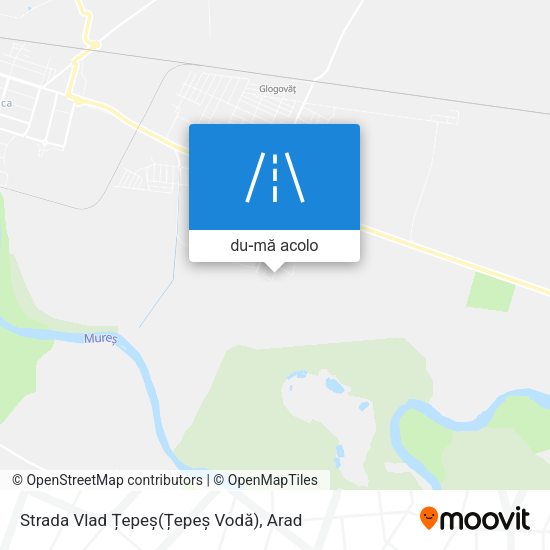 Hartă Strada Vlad Țepeș(Țepeș Vodă)