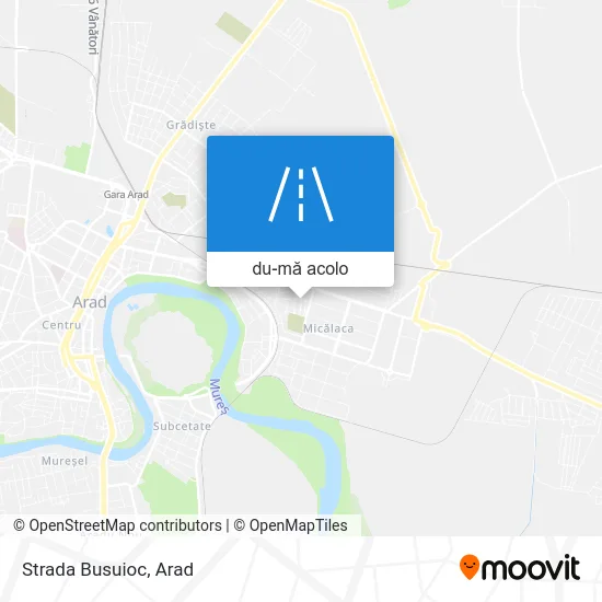 Hartă Strada Busuioc