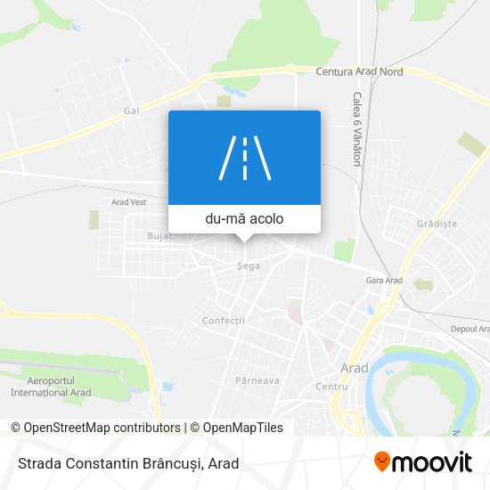 Hartă Strada Constantin Brâncuși
