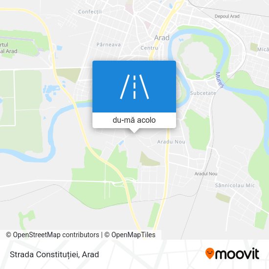 Hartă Strada Constituției