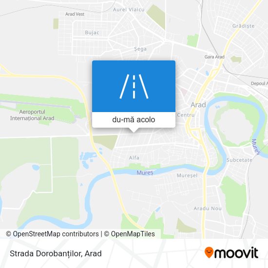 Hartă Strada Dorobanților