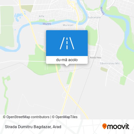 Hartă Strada Dumitru Bagdazar
