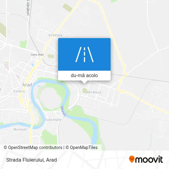 Hartă Strada Fluierului
