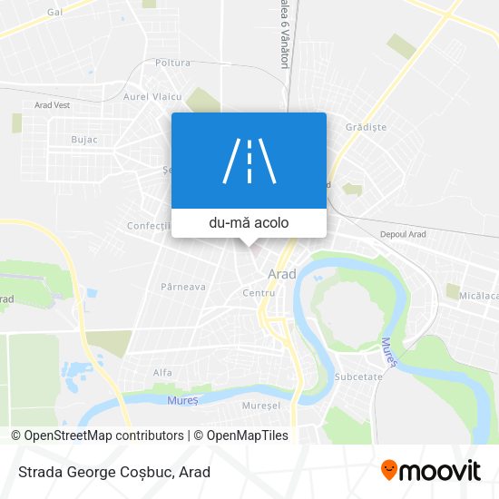 Hartă Strada George Coșbuc