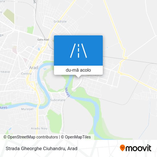 Hartă Strada Gheorghe Ciuhandru