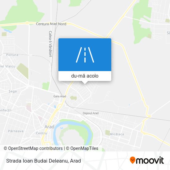 Hartă Strada Ioan Budai Deleanu
