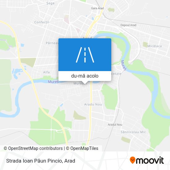 Hartă Strada Ioan Păun Pincio