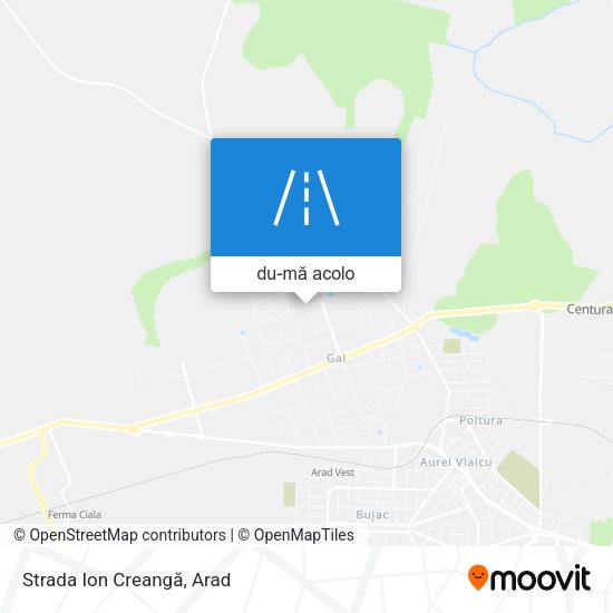 Hartă Strada Ion Creangă