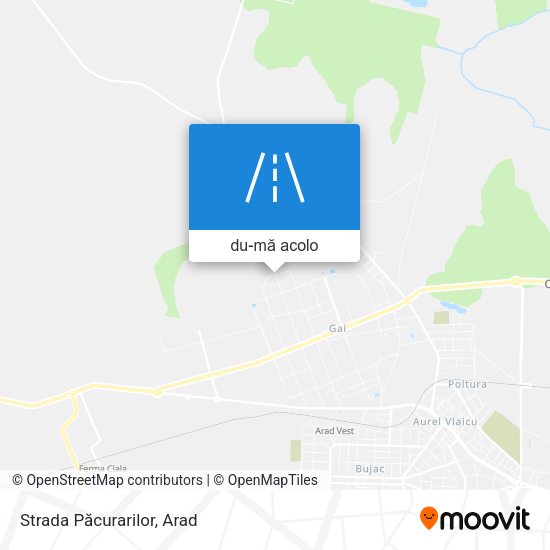Hartă Strada Păcurarilor