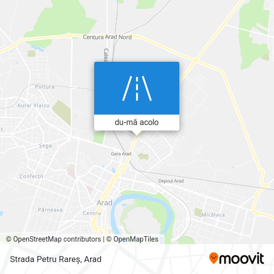 Hartă Strada Petru Rareș