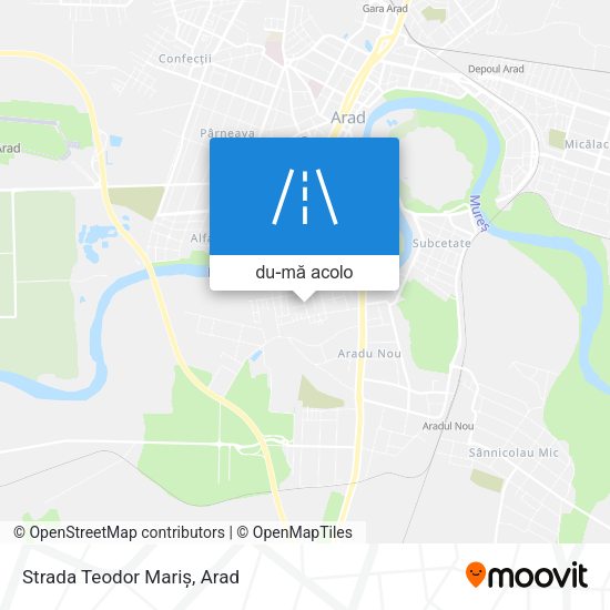 Hartă Strada Teodor Mariș