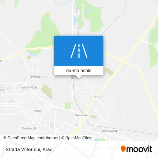 Hartă Strada Viitorului