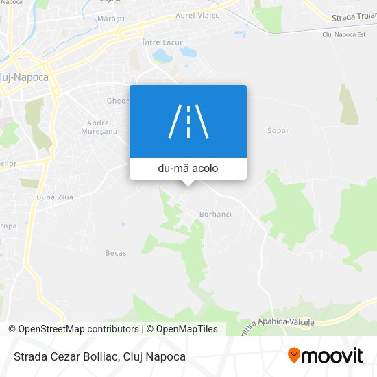 Hartă Strada Cezar Bolliac