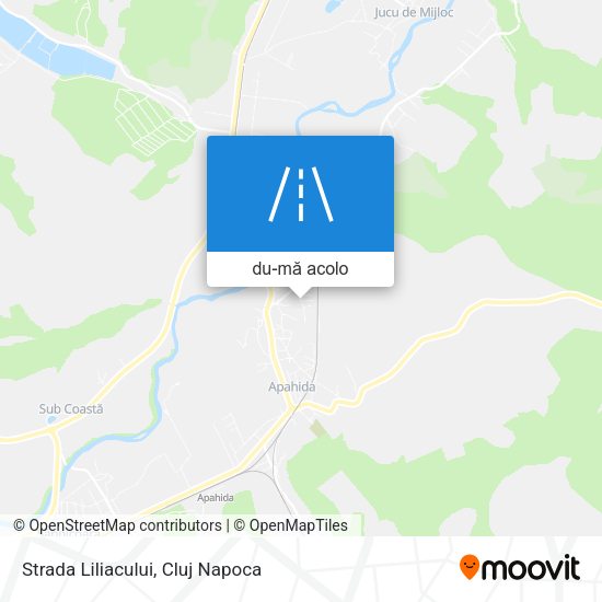 Hartă Strada Liliacului