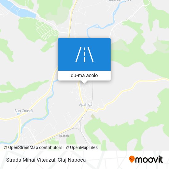 Hartă Strada Mihai Viteazul