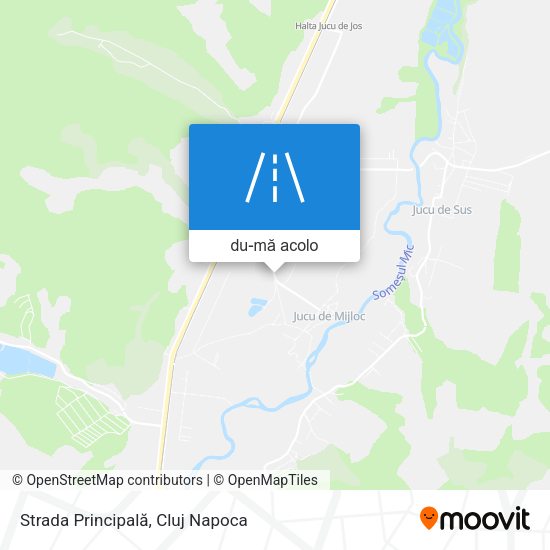Hartă Strada Principală