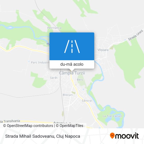 Hartă Strada Mihail Sadoveanu