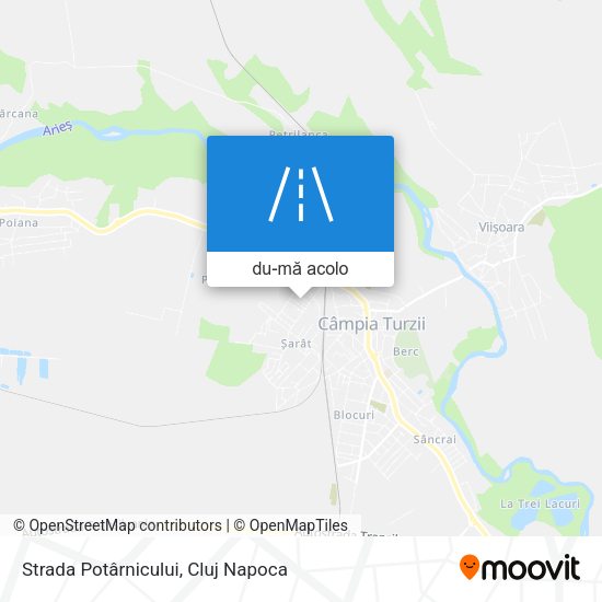 Hartă Strada Potârnicului