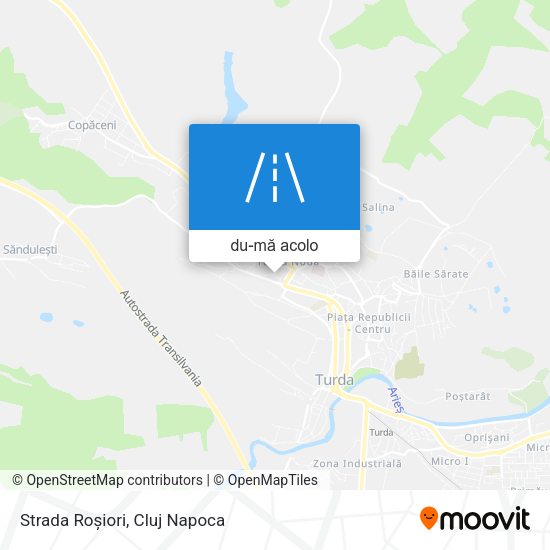 Hartă Strada Roșiori