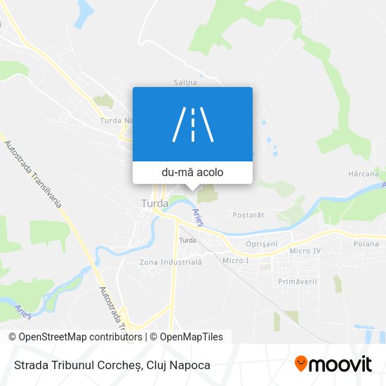 Hartă Strada Tribunul Corcheș