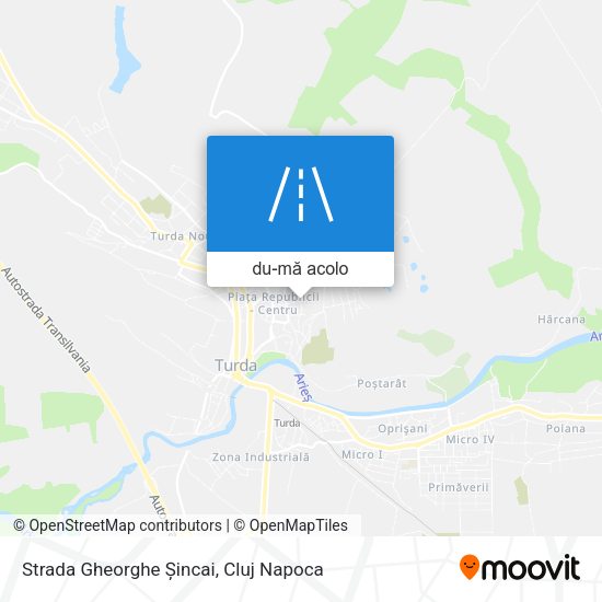 Hartă Strada Gheorghe Șincai