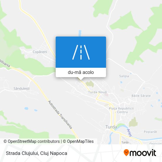 Hartă Strada Clujului