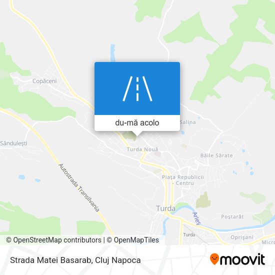 Hartă Strada Matei Basarab