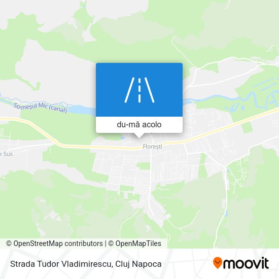 Hartă Strada Tudor Vladimirescu