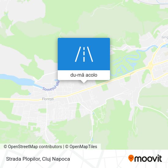 Hartă Strada Plopilor
