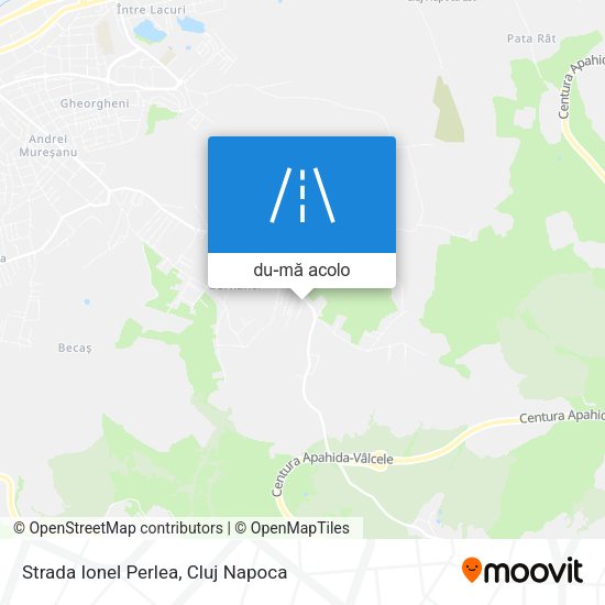 Hartă Strada Ionel Perlea