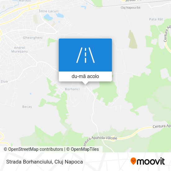Hartă Strada Borhanciului