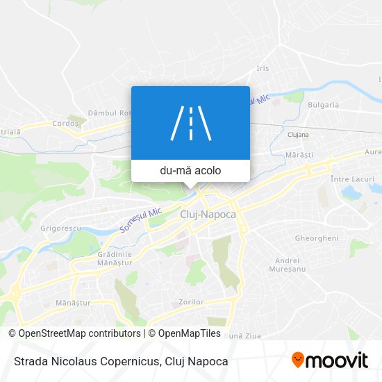 Hartă Strada Nicolaus Copernicus